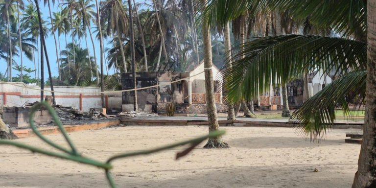 Maaha Beach Resort fire originated from nearby facility