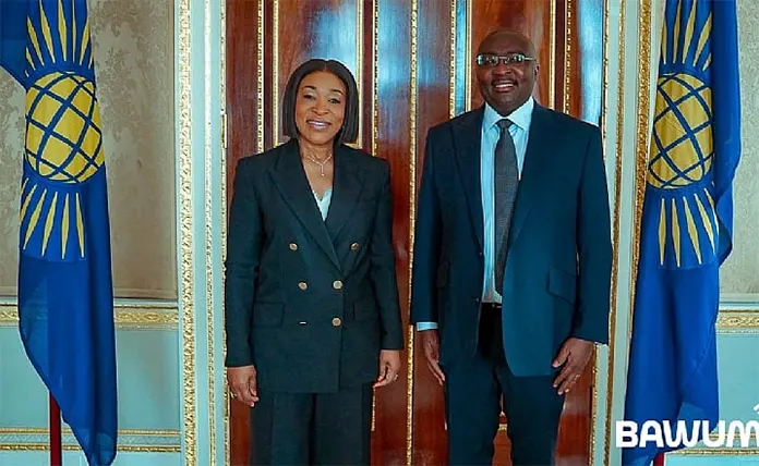 Bawumia Visits Commonwealth Secretary- General