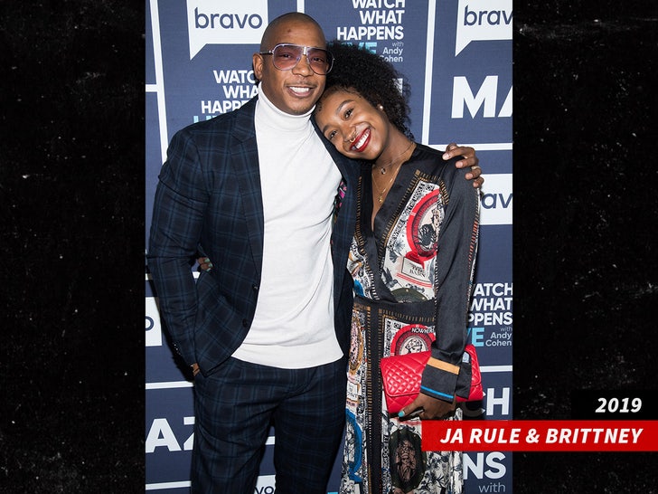 Rapper Ja Rule walks his daughter down the aisle as she marries her heartthrob