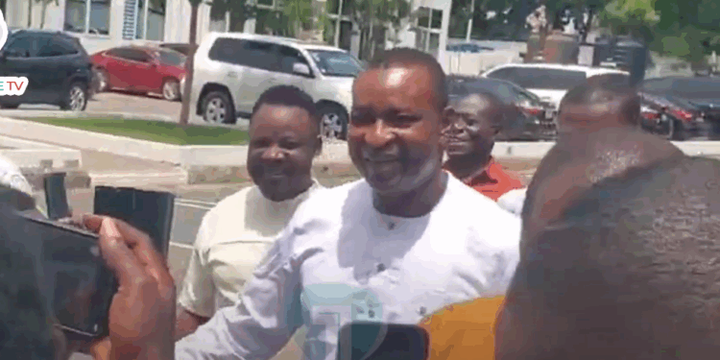 Video – Wontumi storms Police CID Headquarters with Godfred Dame