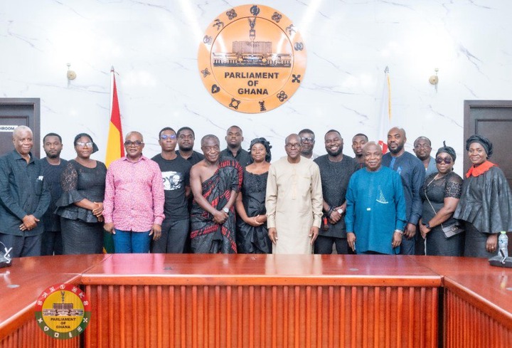 Family of the late Ambassador Sam Pee Yalley calls on Speaker of Parliament