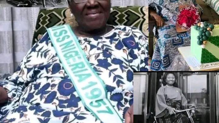 First Miss Nigeria, Grace Oyelude, Turns 94