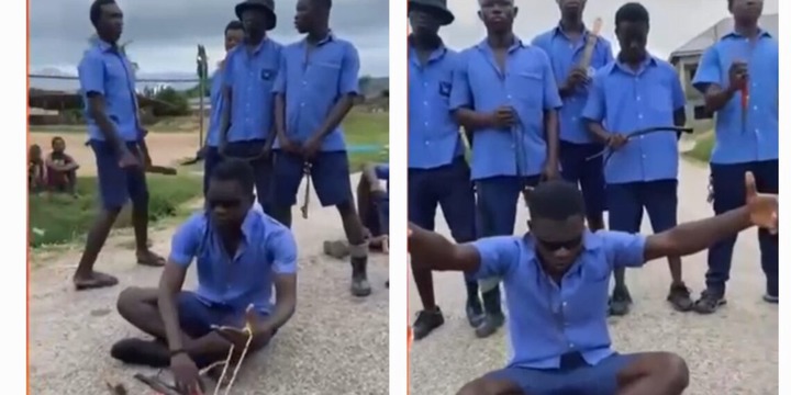 8 students of Winneba Tech Institute under investigation over viral video of openly brandishing weapons