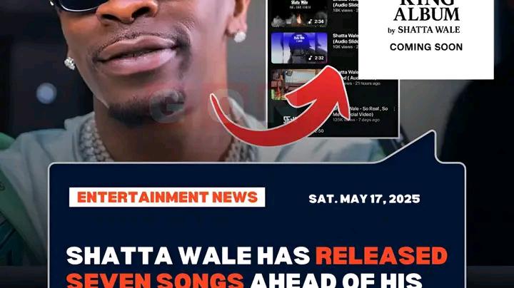 Shatta Wale Drops 7 Songs in a Week Ahead of Historic The African King
Album