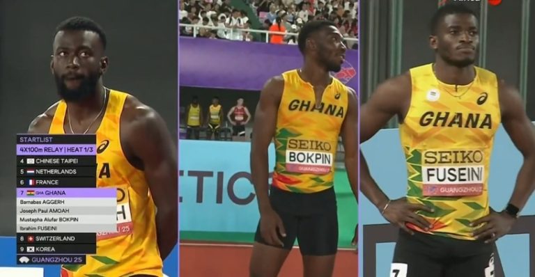 GOC celebrates Men’s 4x100m relay team’s Qualification for 2025 World Athletics Championship