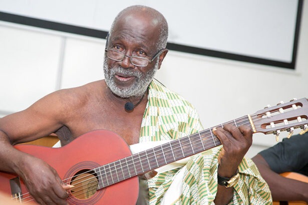 Mahama calls on Creative Arts ministry to honour king of palm wine music, Agya Koo Nimo