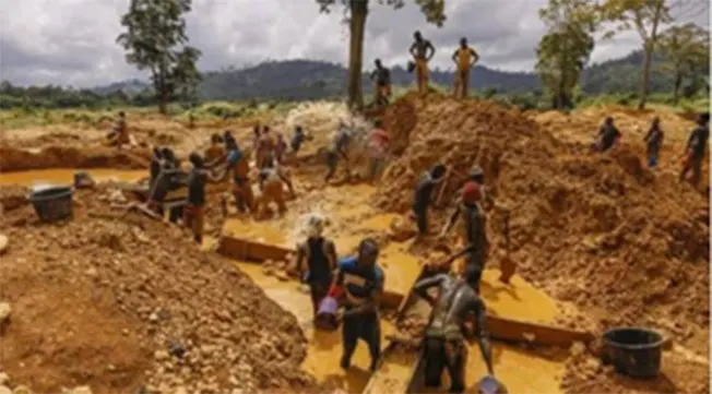 13 ‘Galamseyers’ Arrested At Wassa Gyapa