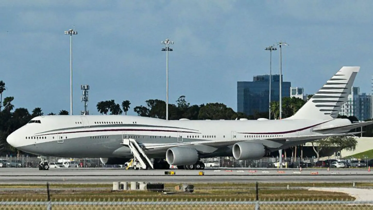 US accepts gifted Qatari plane to join Air Force One fleet