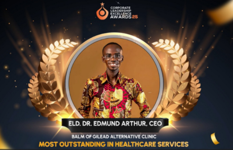Dr. Edmund Arthur honoured at 2025 Corporate Excellence Awards