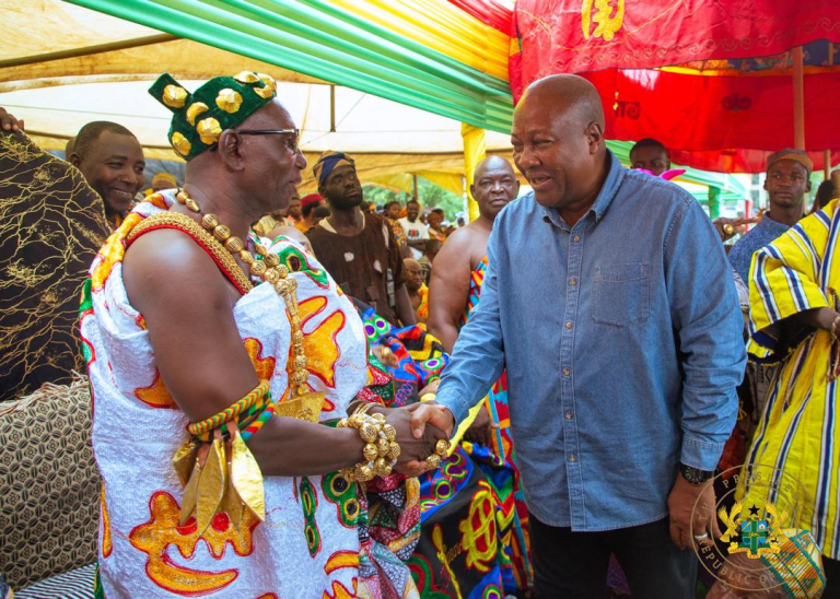 Photos: Mahama’s Thank You Tour to Bono East Region