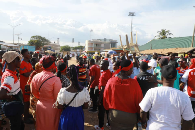 Wontumi’s detention: Photos from the headquarters of NIB in Accra
