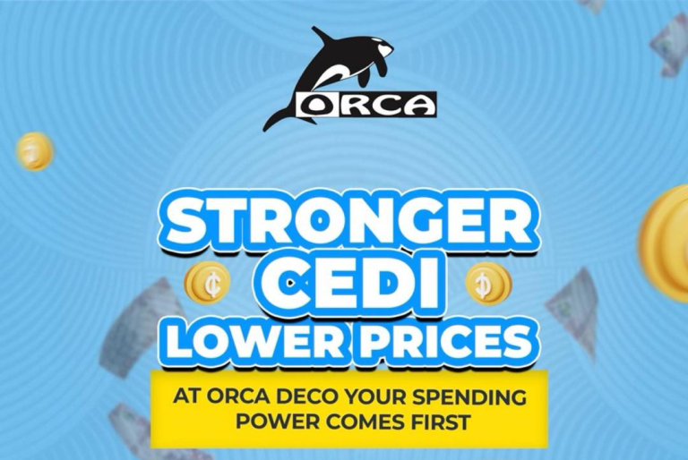 Orca Deco Ghana lowers prices by 15% in response to stronger cedi, effective May 12