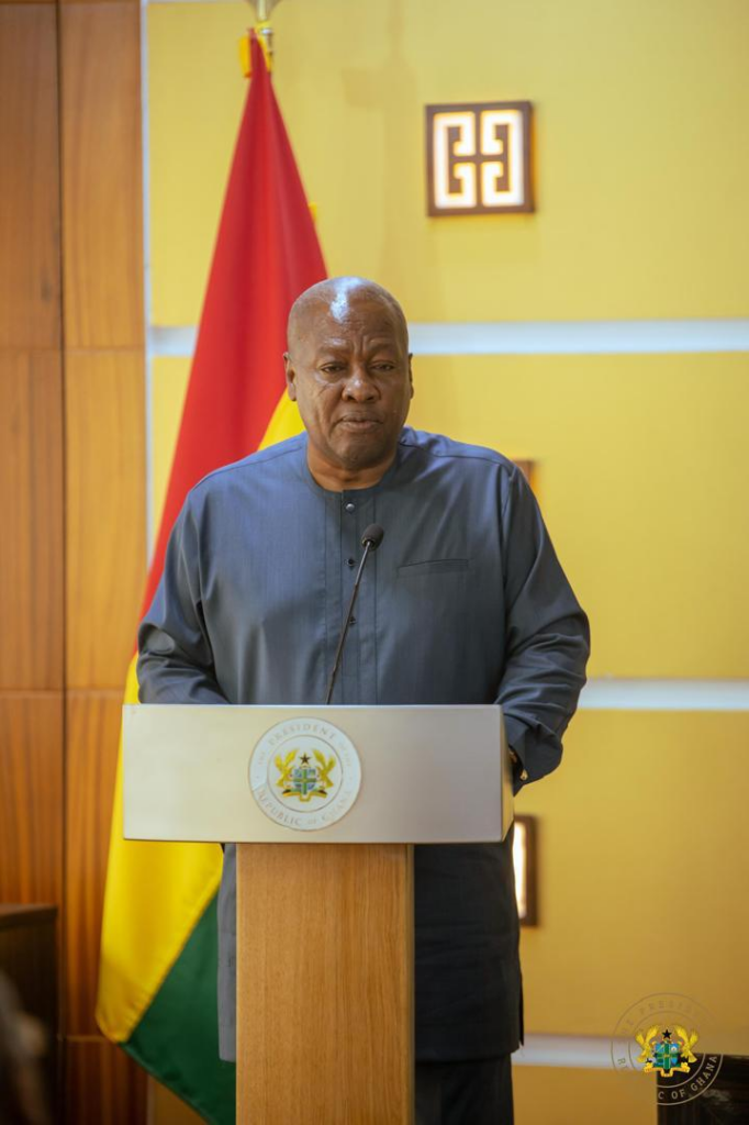 Deliver truthful data, no matter how uncomfortable – Mahama tells new Gov’t Statistician