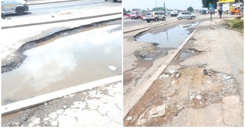 Commuters cry over potholes – On Kaneshie-Kasoa highway, others