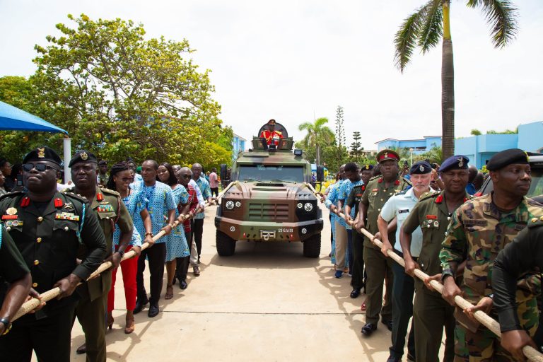 KAIPTC bids farewell to Major Gen Addo Gyane in colourful ceremony