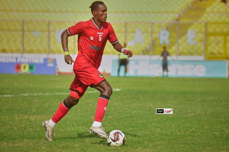 Kotoko’s Samba O’Neil named in Africa Soccer Zone Team of the Week