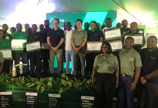 Vivo Ghana Awards Staff For Prioritising Safety Precautions