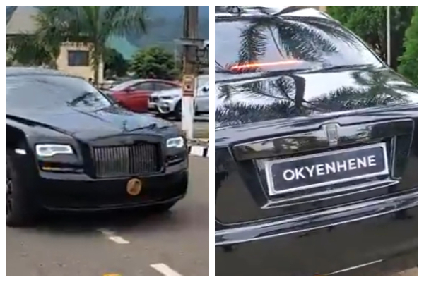 Watch how Okyehene’s convoy made its way to Akyem Old Tafo ahead of the Ohumkan Festival grand durbar