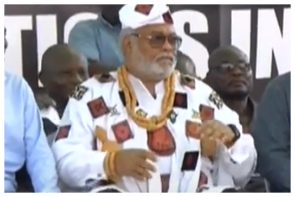 Rawlings marks 1981 coup with powerful warrior dance
