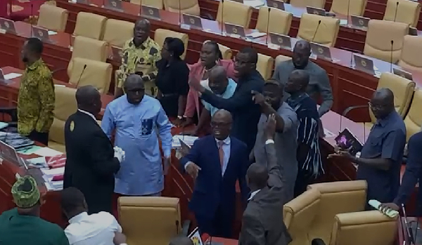 First Deputy Speaker fails to expel Effiduase/Asokore MP after heated exchanges in Parliament