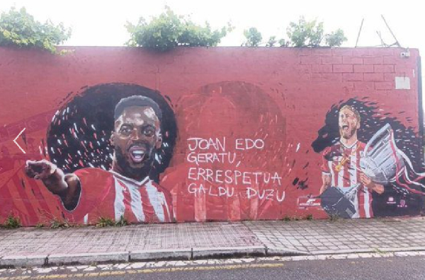 Inaki Williams defends Nico Williams after fans erase image from mural amid Barcelona links