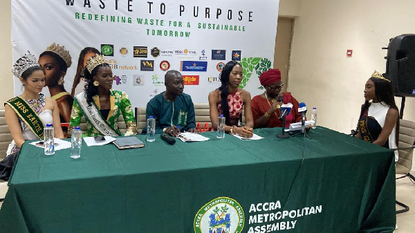 Miss Ghana, India and Miss Earth join forces to fight plastic pollution with ‘waste to purpose’ campaign