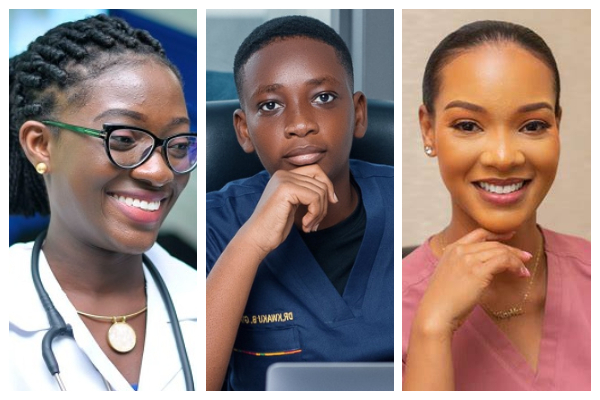 Meet the three Ghanaians who became doctors before age 23