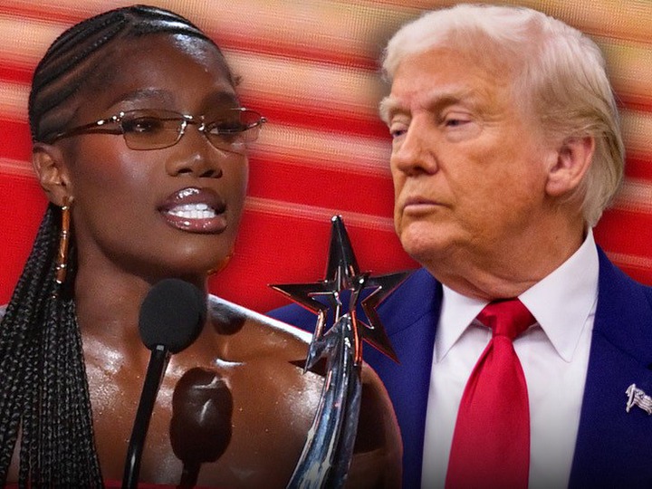 Singer Doechii slams Donald Trump for ICE raids while accepting her BET award
