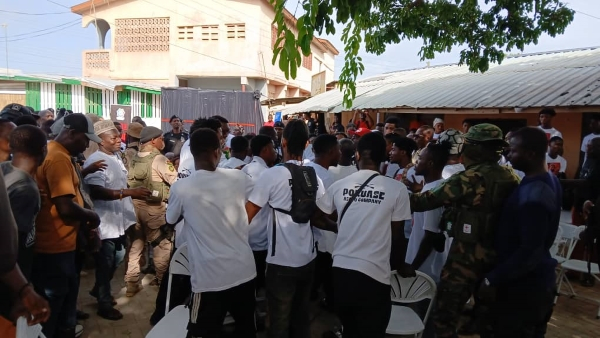 Watch as confusion rocks Traditional Council’s drumming and noise-making ban lifting ceremony