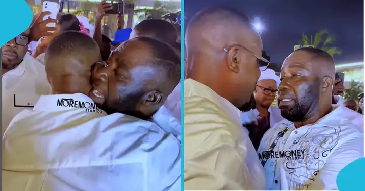 Osei Kwame Despite Beams With Joy as He Meets Sarkodie at Auto Museum Launch