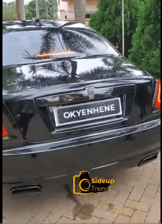 Why is Okyehene’s convoy in Akyem Old Tafo?