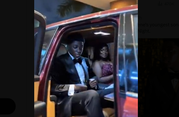 Watch how Otumfuo’s youngest son made a grand entrance at the 2025 DPS International Prom