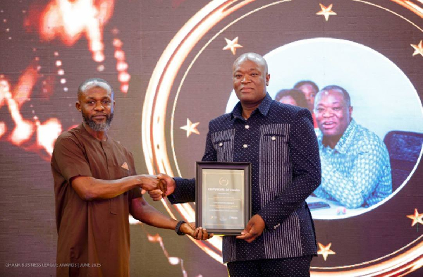 Rainbow Agrosciences Limited honoured at 2025 Ghana Business League Awards