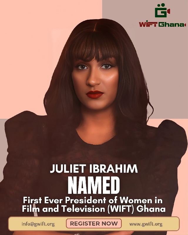 Juliet Ibrahim becomes first-ever President of Women in Film & Television Ghana