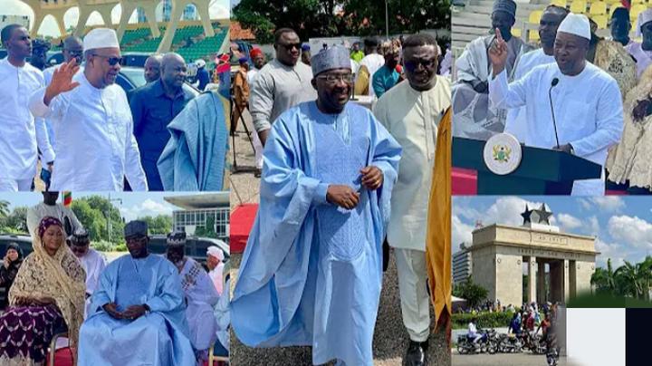 Ghanaians Stunned As Bawumia and Beautiful Wife Clash with President Mahama, See Details