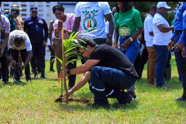 Karpowership Ghana partners with the Navy, Forestry Commission to plant 3,000 trees in Takoradi