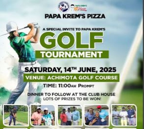 Papa Krem’s Pizza golf tournament set to take place on June 14