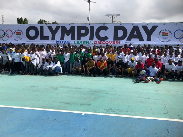 How 2025 Olympic Day was marked at Accra Sports Stadium