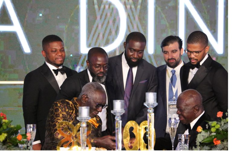 Companies present first traceable gold bars to Otumfuo Osei Tutu II