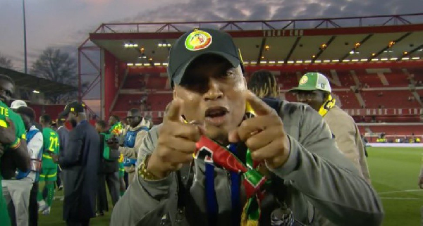 ‘This one’s for Carragher’ – Diouf mocks Liverpool icon after Senegal batter England post-AFCON jibe