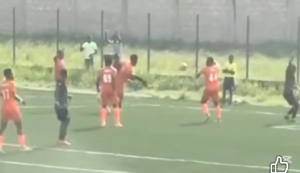 Watch the penalty kick that made Nations FC walk off the pitch