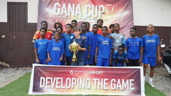 One World FC crowned Champions of U-11 and U-14 GANA Cup, Mcbilly win U-9 trophy