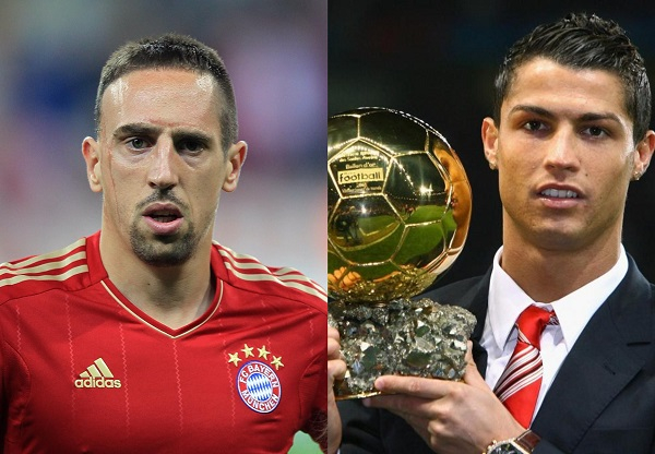 Franck Ribery ‘replies’ Cristiano Ronaldo over Ballon d’Or comment
