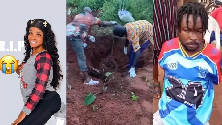 Lady found buried in shallow grave after visiting man she met online