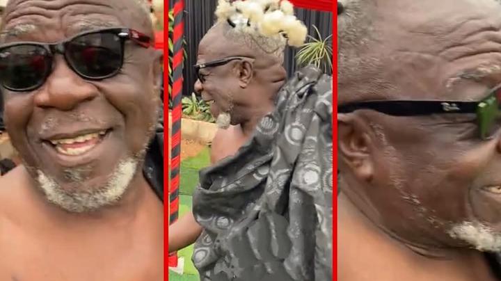 Oboy Siki debuts ‘cotton’ hairstyle at Rev Obofour’s mum’s funeral