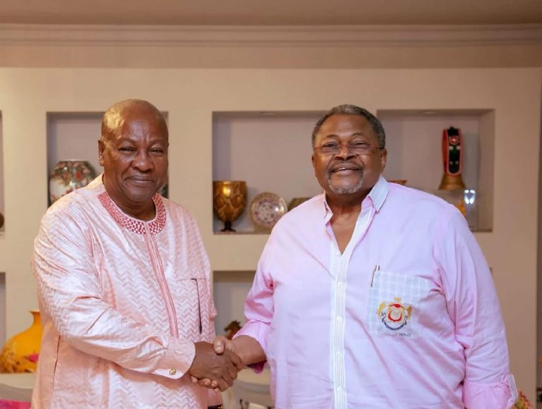 Dr. Mike Adenuga Jr Visits Ghana’s President H.E John Dramani Mahama
