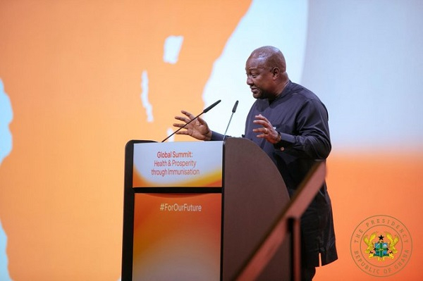 Ghana has achieved 97% immunisation coverage – President Mahama