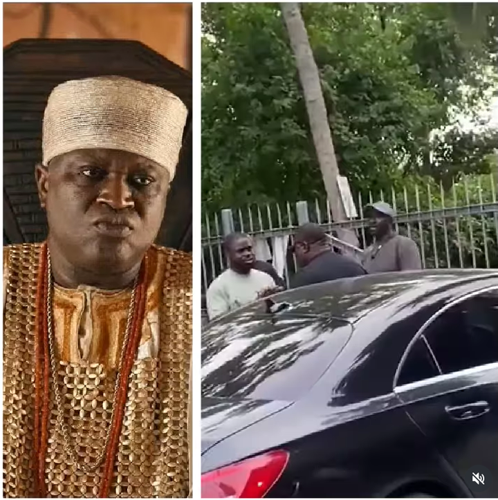 Actor Femi Branch allegedly slaps crew member, barred from leaving location (Video)