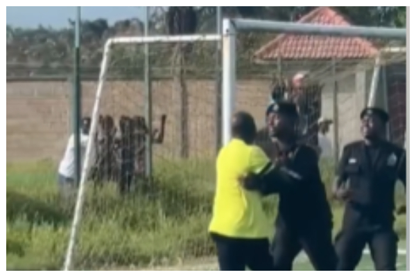 Watch as chaos erupts during Nations FC vs. Basake Holy Stars showdown