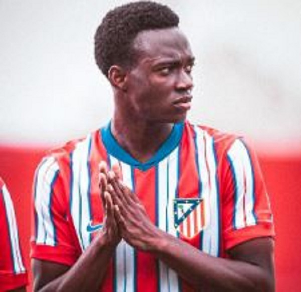 The 17-year-old Ghanaian who has joined Atletico Madrid’s squad for the Club World Cup